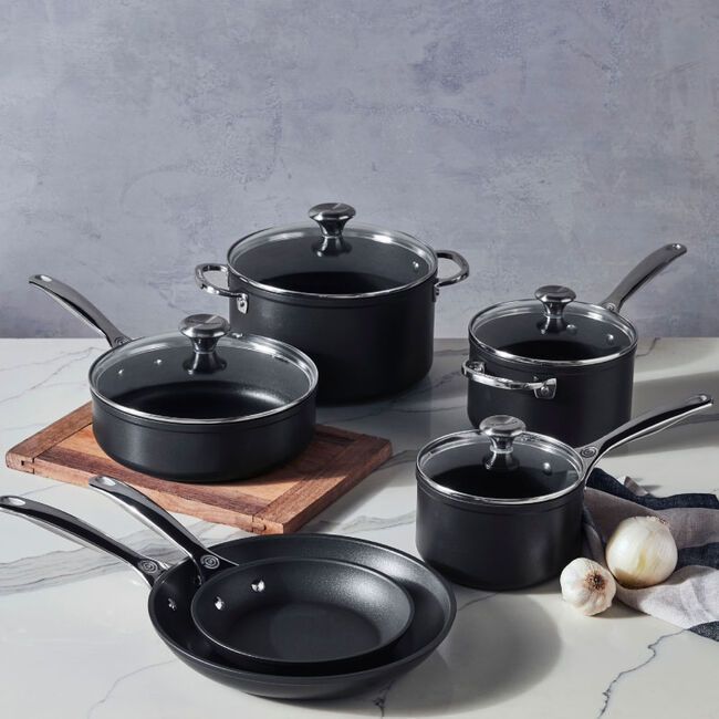 Toughened Non-stick PRO 10-Piece Cookware Set, view 1